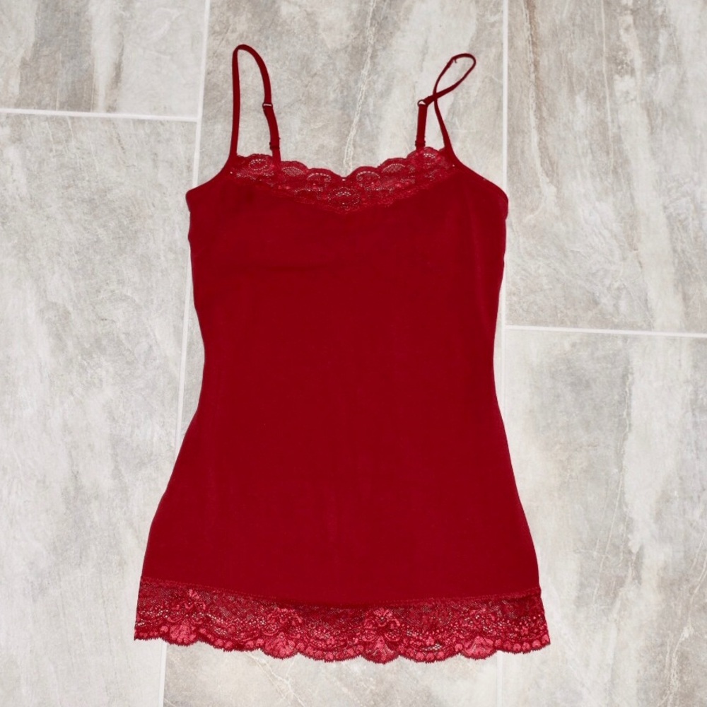 Dark red Express camisole